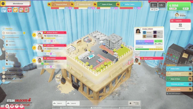 Moviehouse – The Film Studio Tycoon PC Game Download