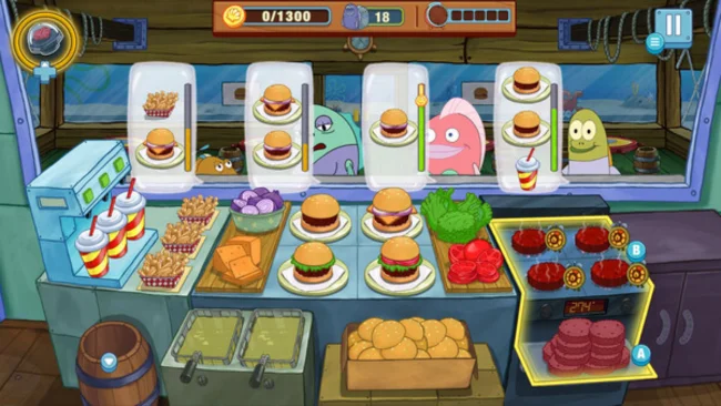SpongeBob Krusty Cook Off Pc