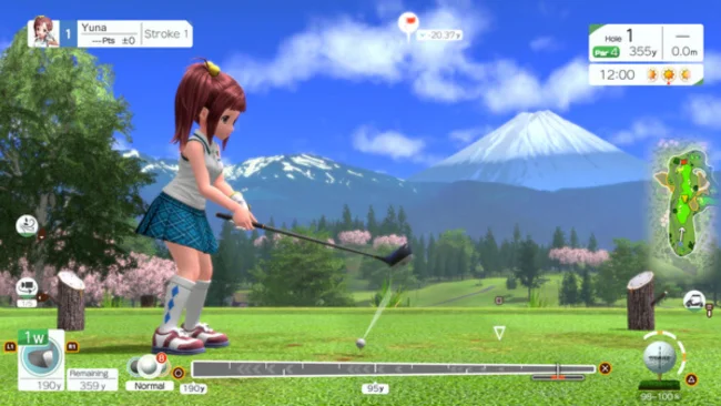EVERYBODYS GOLF HOT SHOTS crack