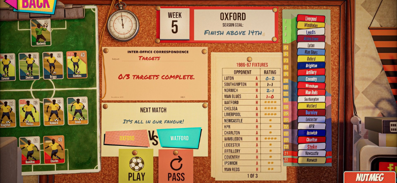 NUTMEG A Nostalgic DeckBuilding Football Manager torrent